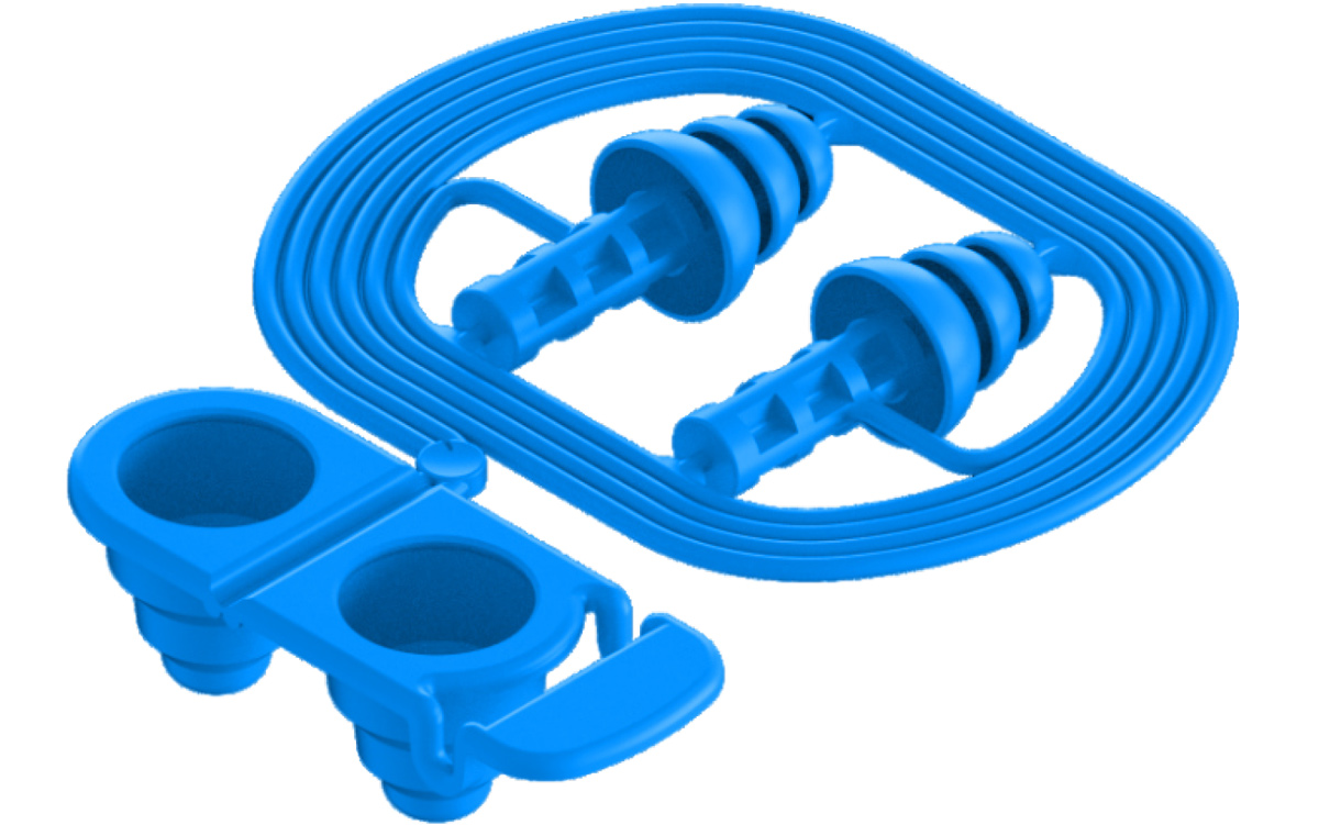 25db Earplugs Light Blue